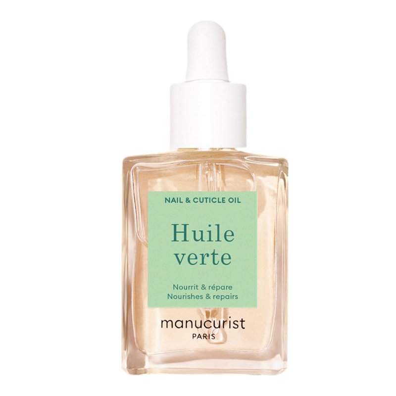 Manucurist Green Oil Nail Care - Nail & Cuticle Oil for Nails - Nourishes and Regenerates Nails and Cuticles - Promotes Growth - Blend of 6 Oils - 99% Bio-Sourced - Nail Care - 0.5 fl oz Bottle