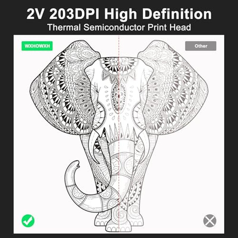 2026 New Tattoo Stencil Printer for Tattoo Artists&Beginners,300 DPI Tattoo Machine with Tattoo Transfer Paper,Portable Wireless Bluetooth Printer Compatible with Phone&PC