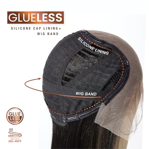 Sensationnel Bare Lace 13X6 Wigs - Unit 5 Lacefrontal Glueless Synthetic 180 Degree Preplucked Hairline (1B OFFBLACK)