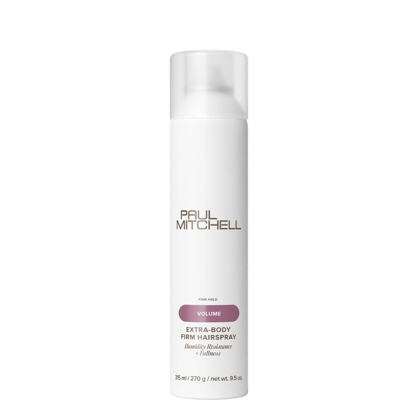Paul Mitchell Extra-Body Firm Hairspray, Extreme Hold, Maximum Volume + Humidity Resistance, For Fine Hair, 9.5 oz