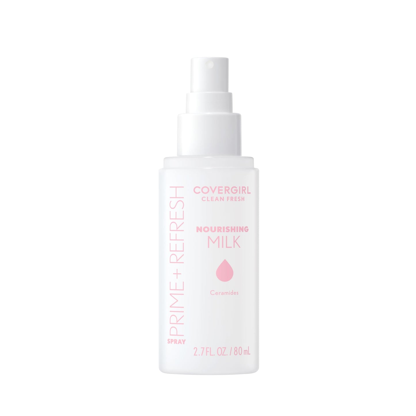 COVERGIRL Clean Fresh Nourishing Milk Spray - 100, Plumping, Moisturizing Face Mist, Dewy Finish, Vegan Formula