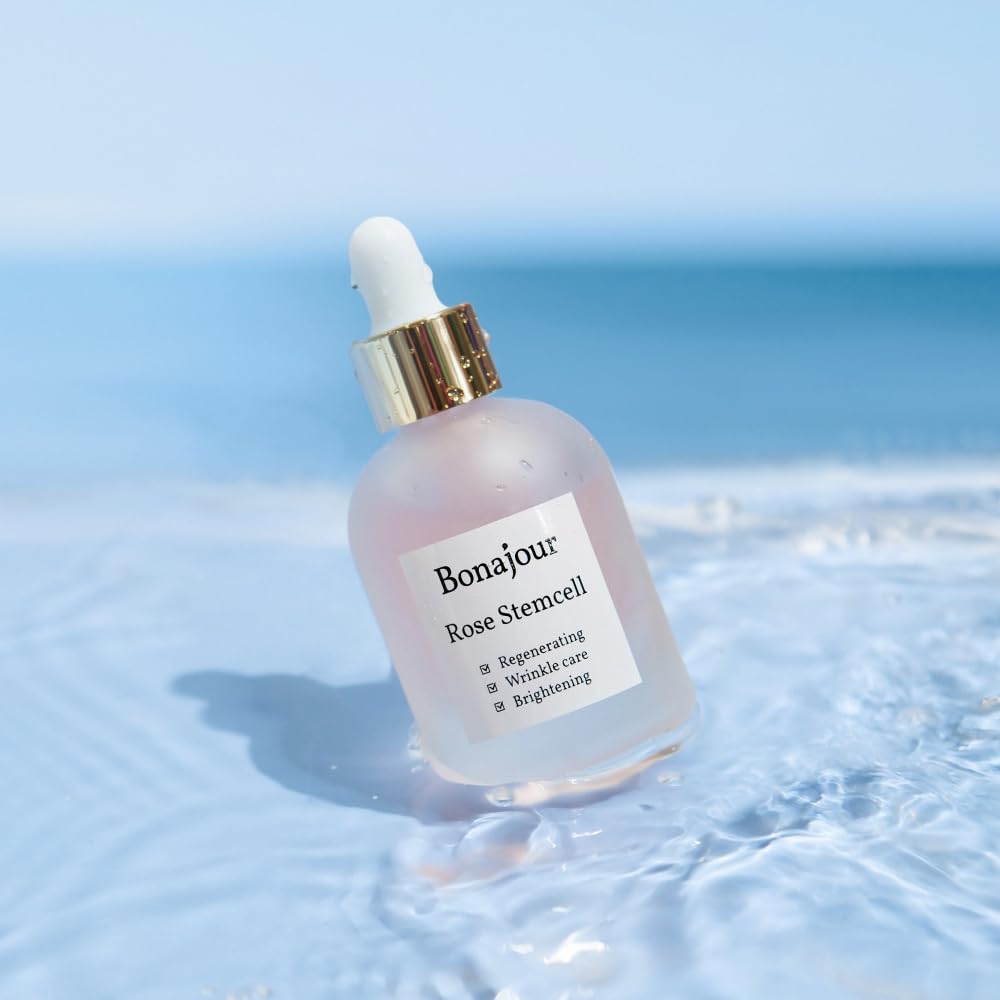 [BONAJOUR] Rose PDRN Stem Cell Serum - PDRN/4GF/Best Face Anti-Wrinkle & Aging, Brightening Care/Total Care Serum 1.0 Fl. Oz