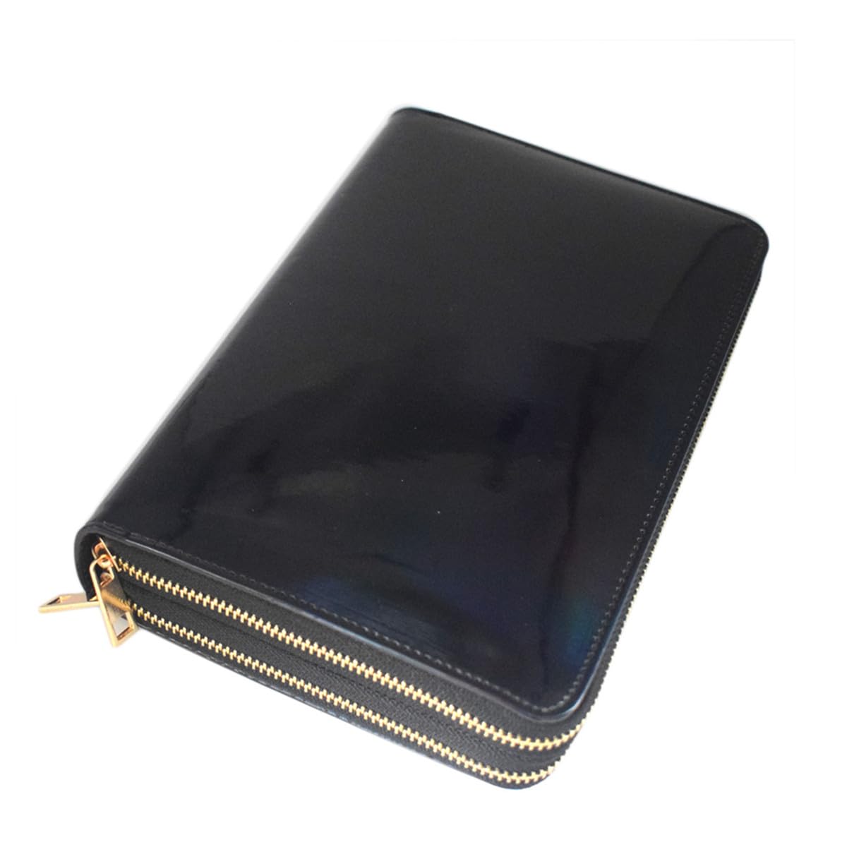 216 Slots Nail Stamping Plate Organizer Binder Black Laser Design Nail Stamp Plate Holder Book Round Square Rectangular Stamping Plates Storage Organizer 1pcs Empty Nails Art Stamp Template Case Bag