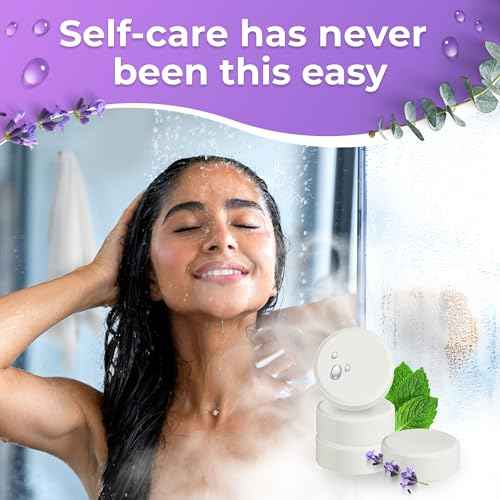 Cleverfy Shower Steamers Aromatherapy ? Stocking Stuffers for Women, Teens and Wife ? Christmas Gifts for Women and Teen Girls ? White Elephant Gifts for Adults ? 3 Tablets