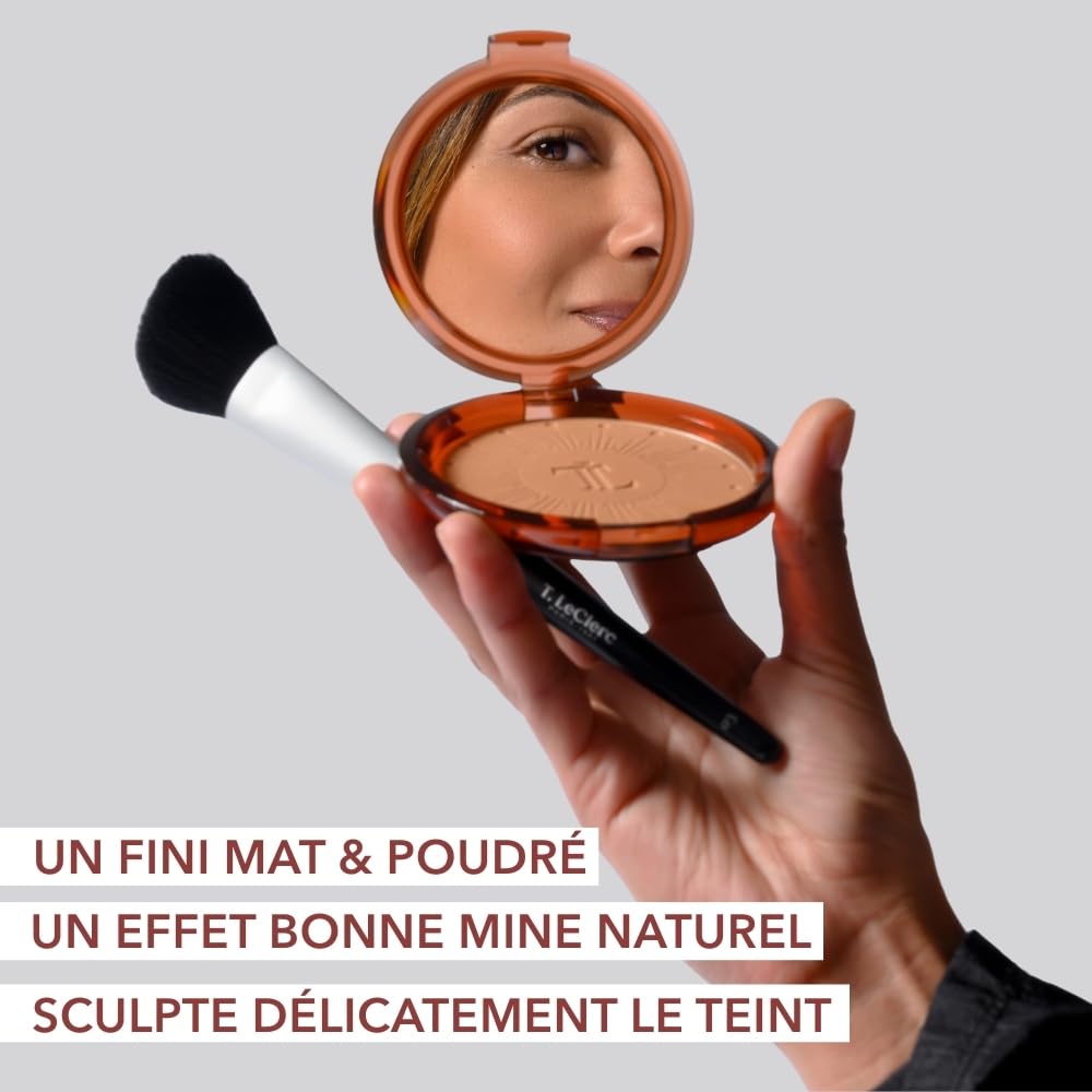 T.Leclerc Bronzing Powder 02 - Soleil Cuivré | Natural Radiance & Warmth for All Skin Types