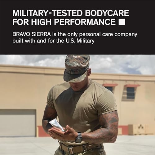 Aluminum-Free Deodorant for Men by Bravo Sierra, 2-Pack - Contains Natural Ingredients ? Long Lasting Odor and Sweat Protection - Citrus & Cedarwood, 3.2 oz - Paraben-Free, Vegan & Cruelty-Free