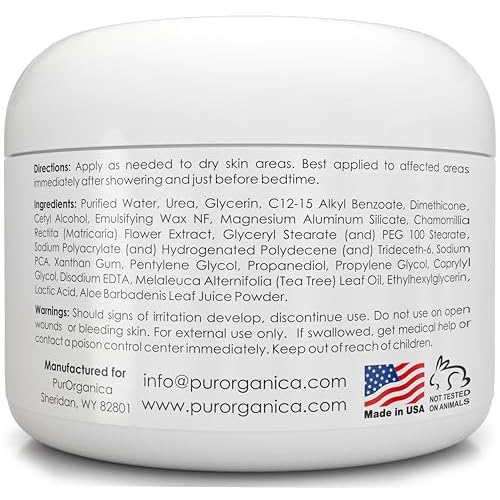 Urea 20% Healing Cream 4 oz - Best Callus Remover - Moisturizes and Rehydrates Hands, Feet and Knees to a Healthy Appearance - Soothes and Softens Thick, Cracked, Rough Dead and Dry Skin