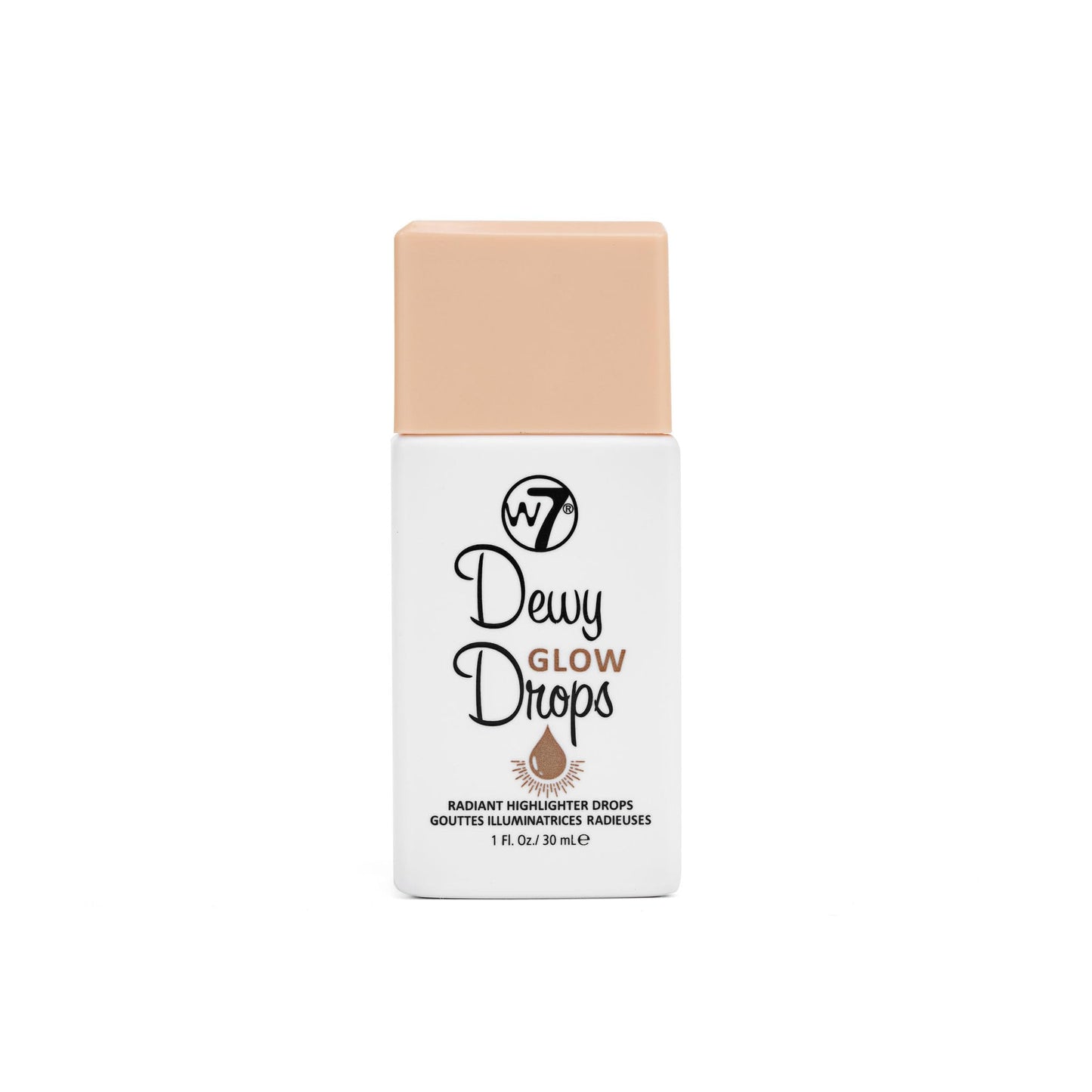 W7 Dewy Glow Drops - Liquid Highlighter Drops For Glowing Skin & A Radiant Finish
