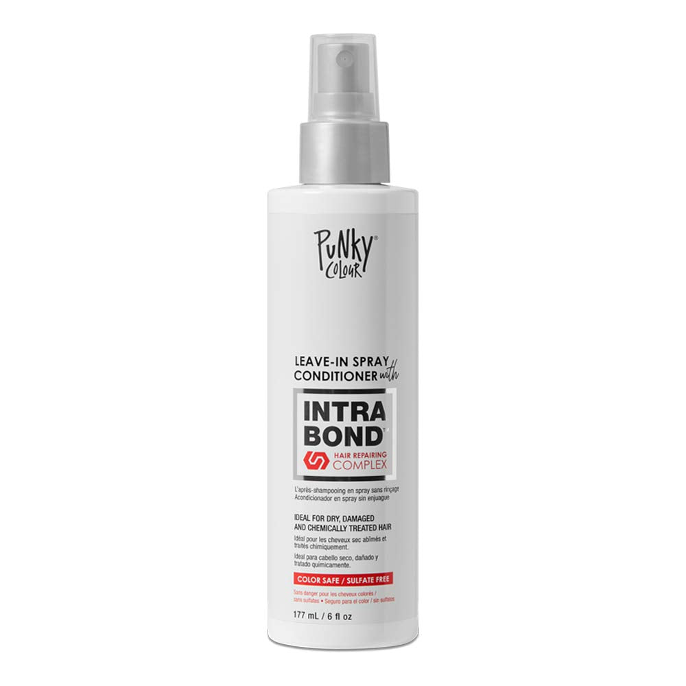 Punky Leave in Conditioner Spray with Intra Bond Hair Repair Complex – Leave in Conditioner for Dry Damaged Hair, Sulfate Free, 6 Fl Oz
