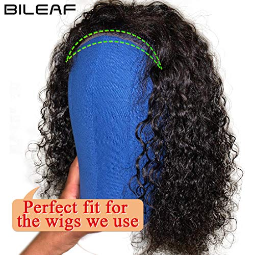 22 Inch Canvas Block Head Mannequin Wig Head With Stand Pink for Display with Mount Holes(Rosy)