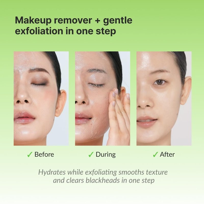 Gommage Peeling Cleansing Balm, All-in-One Makeup Remover, Cleansing Oil & Facial Cleanser, Unclogs Pores & Reduces Blackheads, Vegan Korean Skincare