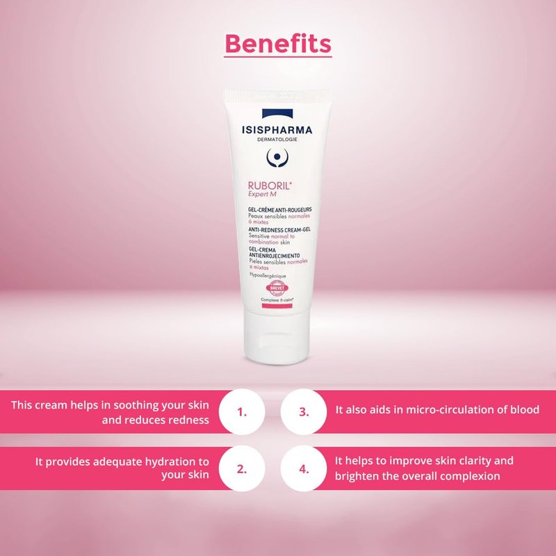 ISISPharma RUBORIL Expert M Anti-redness cream-gel 40ml