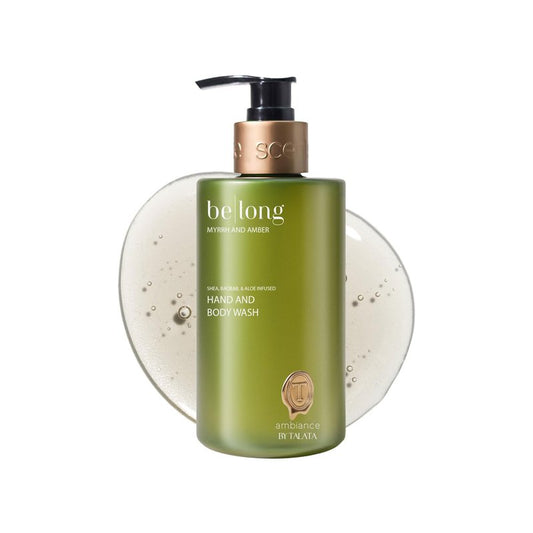 Ambiance by Talata Hand & Body Wash - Shea, Baobab & Aloe Infused - BE-LONG (Myrrh & Amber)