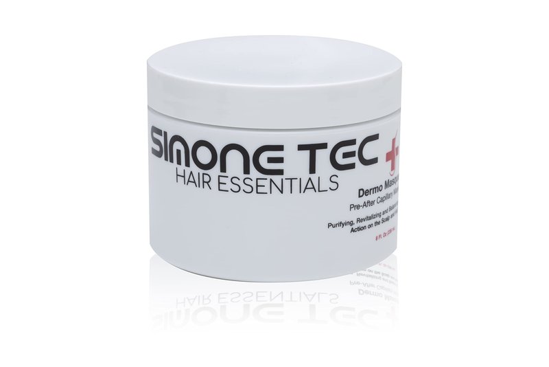 Simone Tec Hair Essentials Dermo Pre-After Capillary Mask 236ML Purifying, Revitalizing and Balancing Action on the Scalp and Hair