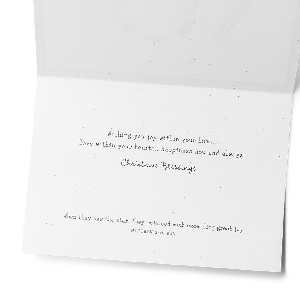 DaySpring - Joy - 18 Boxed Christmas Cards and Envelopes, KJV (60643)