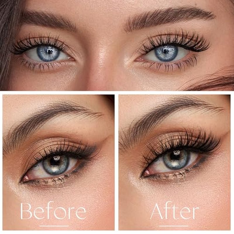 Medium Lash Clusters Short Wispy C Curl Eyelash Clusters 12-16MM Individual Eyelashes Natural Cluster Eyelash Extensions Natural Looking Cluster Lashes by Geeneiya (C Curl,12-14-16)