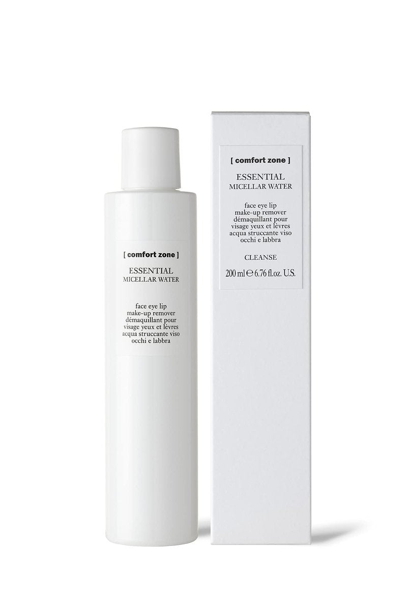 [ comfort zone ] Essential Micellar Water Make-Up Remover, Fresh and vibrant with citrus and herb, 6.76 fl. oz.