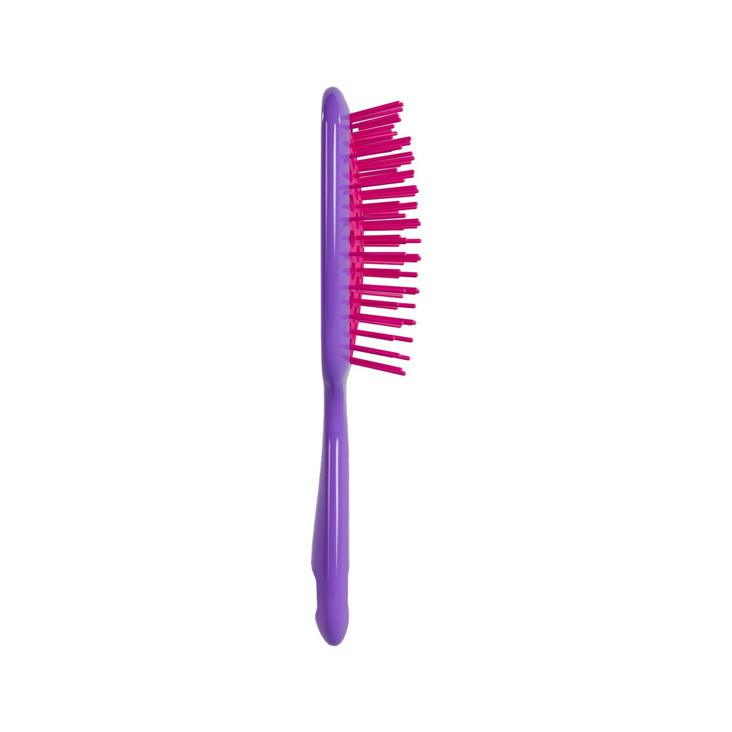 UNbrush Detangling Hair Brush Mini Neon - Electric Berry
