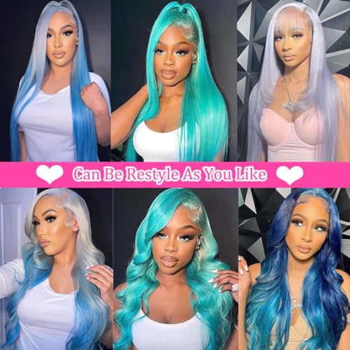 30 Inch 613 Lace Front Wig Human Hair Blonde 13X6 HD Transparent Lace Front Wigs Human Hair 180% Density Blonde Glueless Wigs 613 HD Straight Lace Frontal Wig Pre Plucked