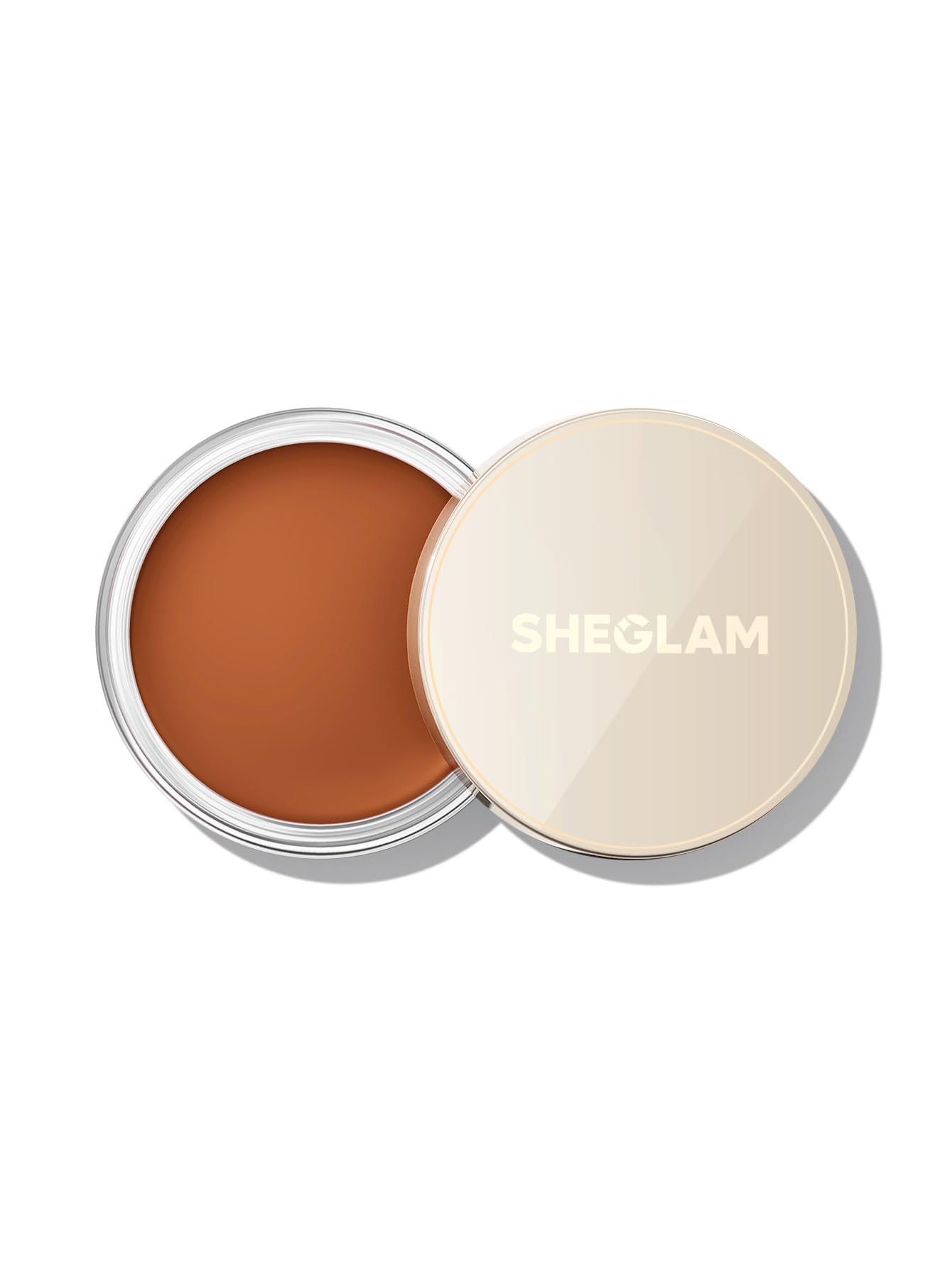 SHEGLAM Silk Haze Cream Bronzer Blendable Cream Makeup with a Lightweight Formula - Customizable Face Makeup for a Natural, Sun-Kissed Glow Long Lasting-Golden Sun