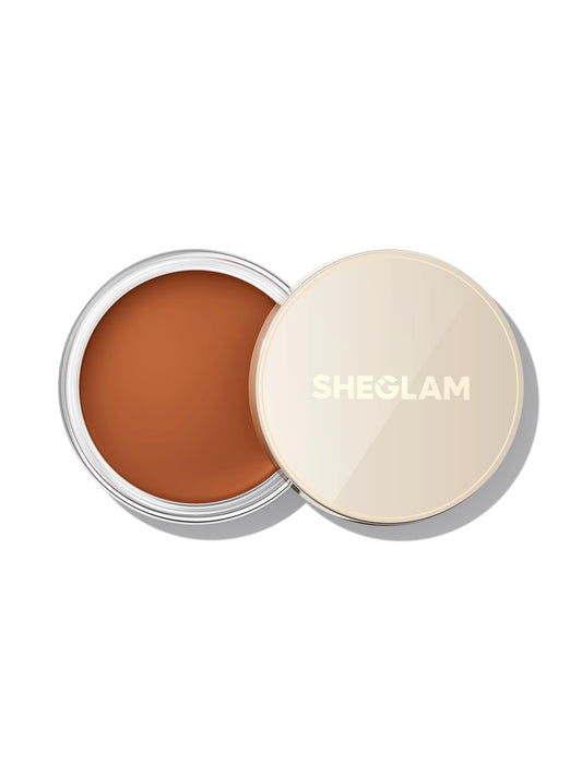 SHEGLAM Silk Haze Cream Bronzer Blendable Cream Makeup with a Lightweight Formula - Customizable Face Makeup for a Natural, Sun-Kissed Glow Long Lasting-Golden Sun