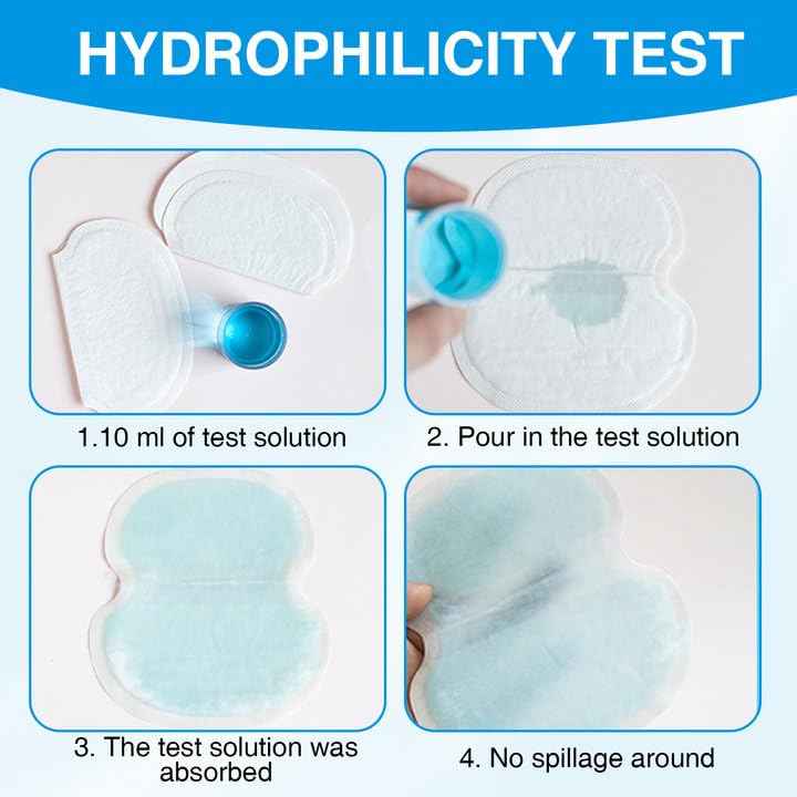 200PCS Underarm Sweat Pads for Women Men, Disposable Ultra-Absorbent Invisible Arm Pit Sweat Guards