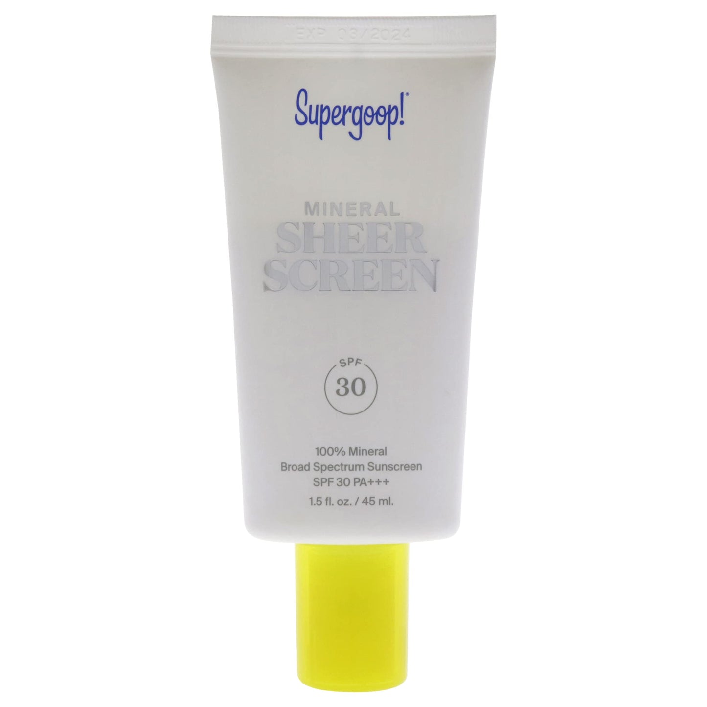Supergoop Mineral Matte Screen SPF 30 Sunscreen Women 1.5 oz