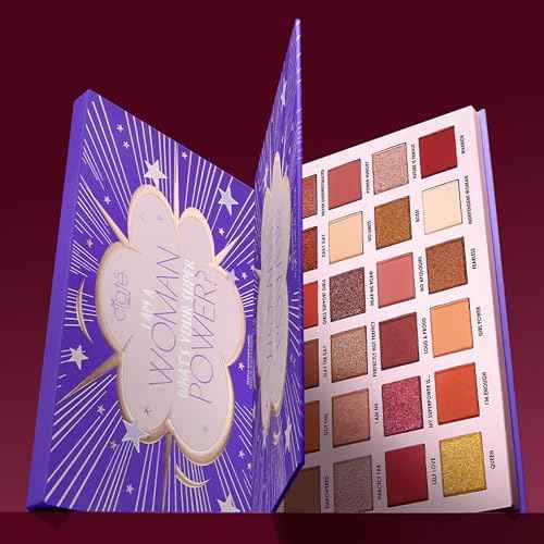 Ciat? London I Am Woman Eyeshadow Palette, 24 Creamy and Highly-Pigmented Shades