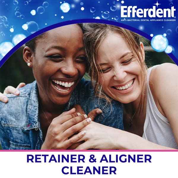 Efferdent Retainer & Denture Cleaner Tablets, Complete Clean, 44 Count, (Pack of 3)