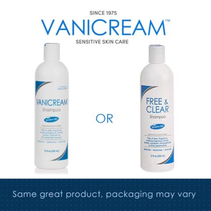 Vanicream Shampoo + Conditioner + Body Wash Bundle (12 Fl Oz Each) - Formulated for Sensitive Skin