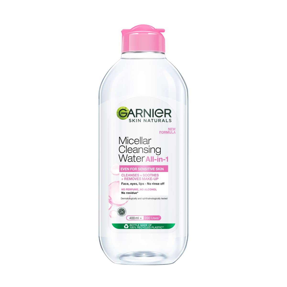 Micellar Cleansing Water by Garnier Skin Naturals | Gentle Makeup Remover, 400ml