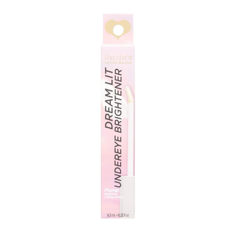 Pacifica DreamLit Glow Undereye Brightener - Vegan Collagen Eye Cream for Dark Circles & Puffiness, Hydrating & Illuminating