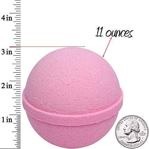Mermaid Love Potion Bath Bombs Gift Set of 2 with Size 9 Ring Surprise Inside Each Made in USA