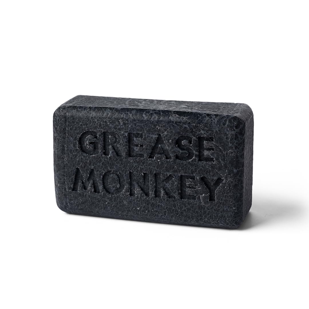 Bali Soap - Natural Bar Soap for Men | Activated Charcoal Exfoliating Scrub, Sandalwood & Peppermint Scent, 2-Pack 7oz