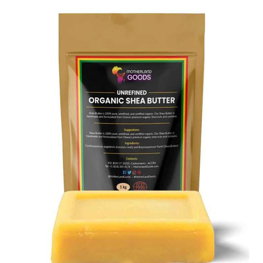 100% Raw Unrefined Organic Yellow Shea Butter, For All SkinTypes, Spread Easy to Moisturize Dry Skin, DIY Skincare like Body Butters and Hair Care (2 lbs)