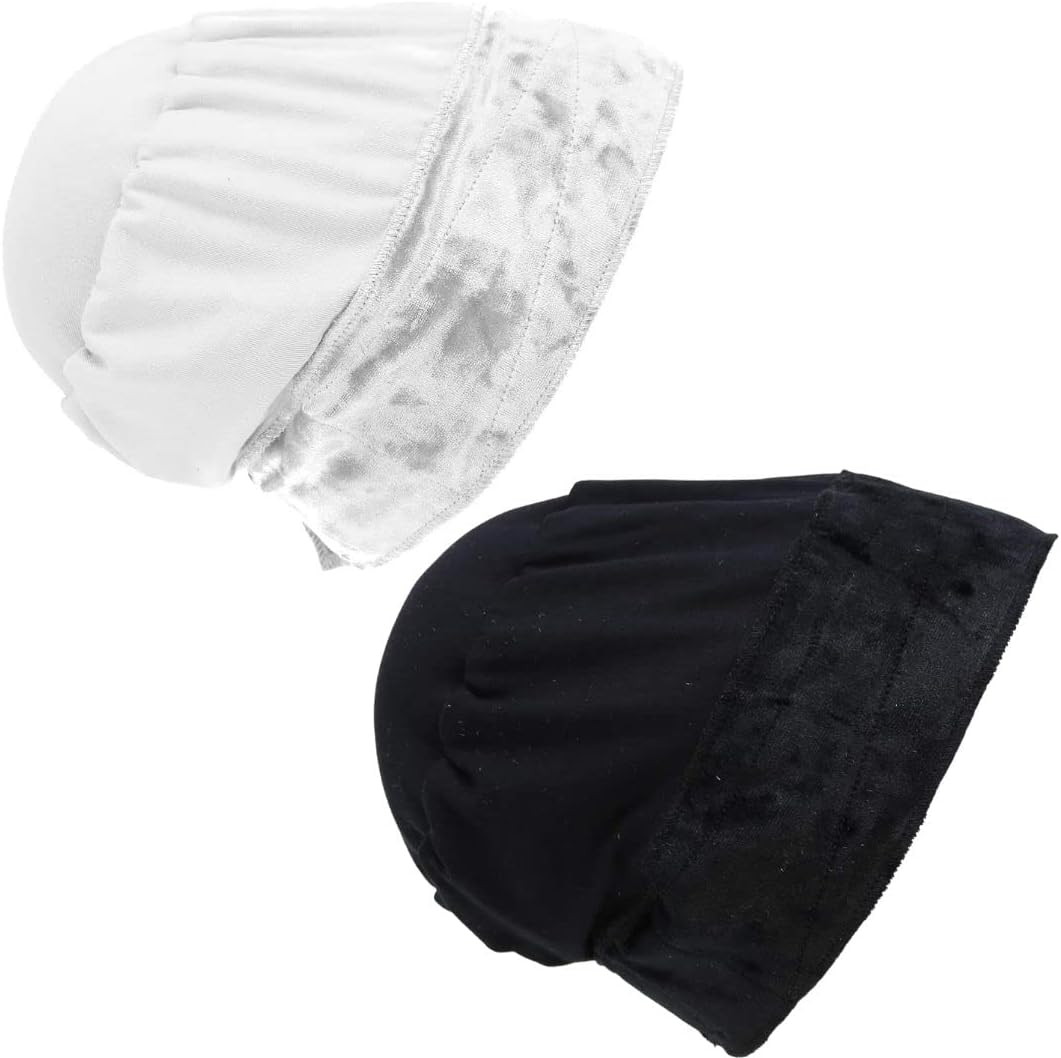 Wrapunzel No Slip Volumizer Headwrap - Comfortable Chemo Cap & Hijab | Made in USA