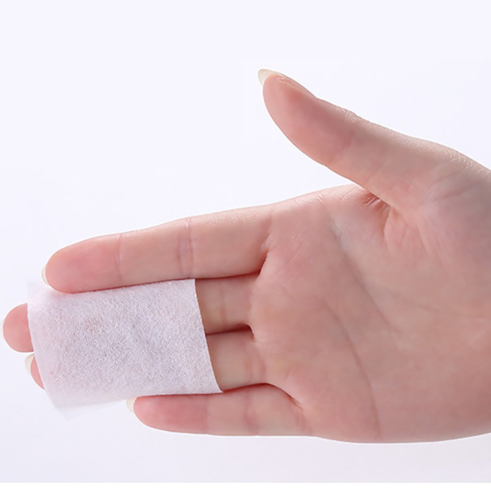 1000Pcs Ultra Thin Makeup Remover Cotton Pads for Facial and Eyes, Nail Wipes Nail Art Gel Polish Remover Pads, Square, Soft and Lint-Free