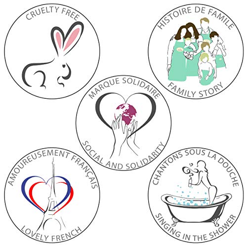 Un Air d'Antan Spa Gifts for Women, Gift Basket for Women, Spa Gift Set, Gift Set for Women, Hand Cream for Women, Gifts for Mom - 4 Products (Rose)