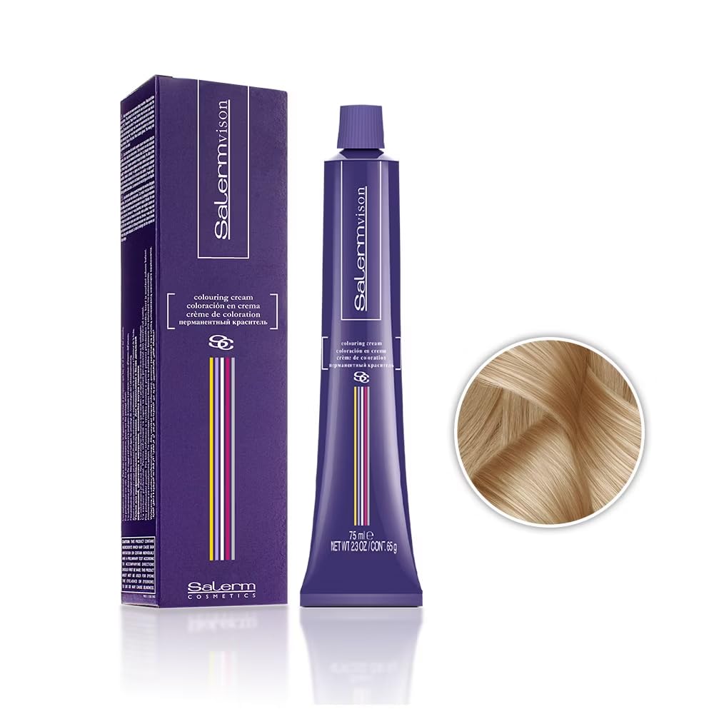 Salermvison Hair Coloring Cream #8.31 Light Blonde Beige, 2.3 Ounce