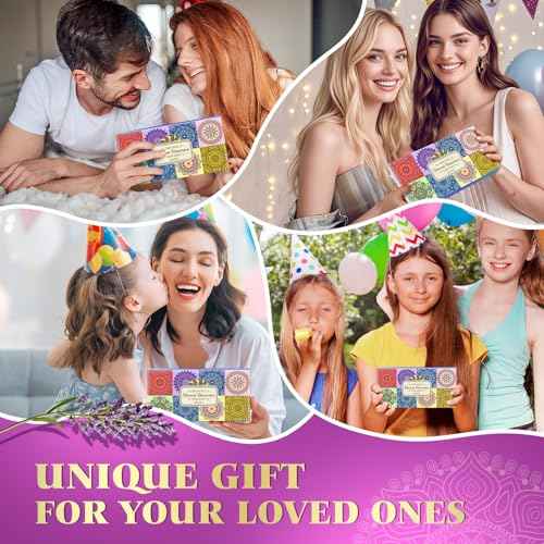 Shower Steamers Aromatherapy, Birthday Gifts for Women Mom Teen Girls, SPA Relaxation Shower Bombs, Bath Bombs Cosmetic Bath Salts, Christmas Stocking Stuffers White Elephant Gift for Adults