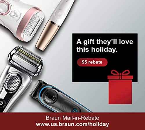 Braun Electric Razor for Men, M60b Mobile Electric Foil Shaver, Washable