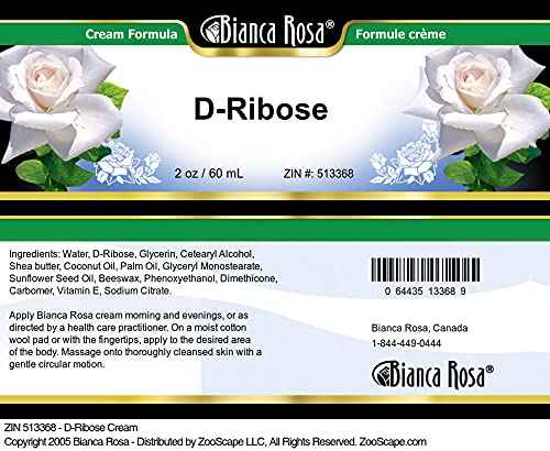 Bianca Rosa D-Ribose Cream (2 oz, ZIN: 513368)