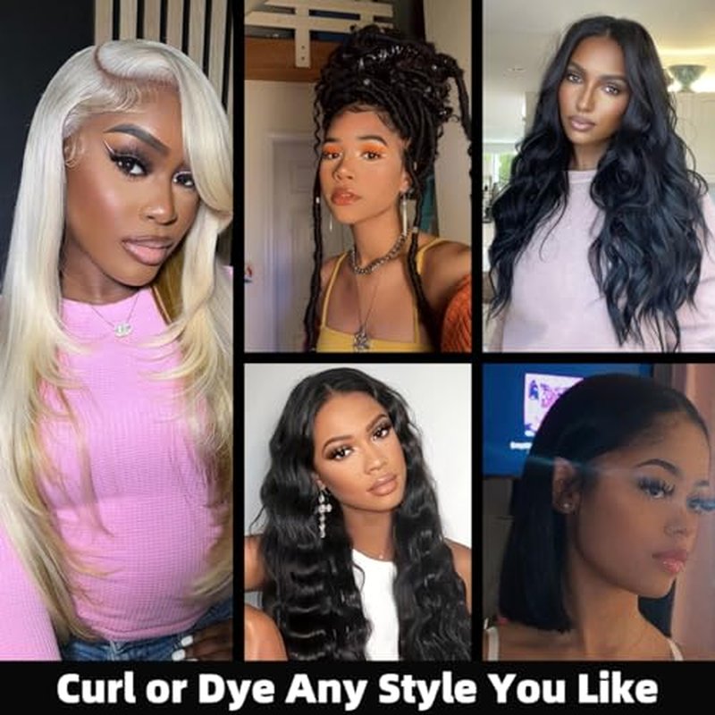 Straight Human Hair Bundles 12 14 16 18 Inch 4 Bundles Human Hair 100% Unprocessed Brazilian Virgin Hair Bundles Weave Human Hair Extensions For Women