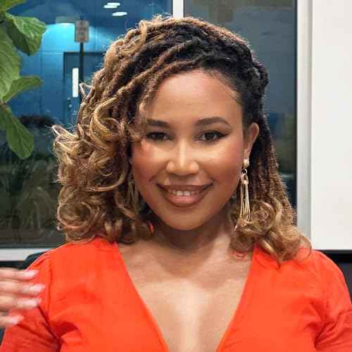 Toyotress French Curl Locs Crochet Hair - 10 Inch 8 Packs Ombre Brown 3 Tones Crochet Faux Locs With Curly Ends, Short Pre-Looped Soft Locs Braiding Hair Extensions (10 Inch, OT30/27-8P)