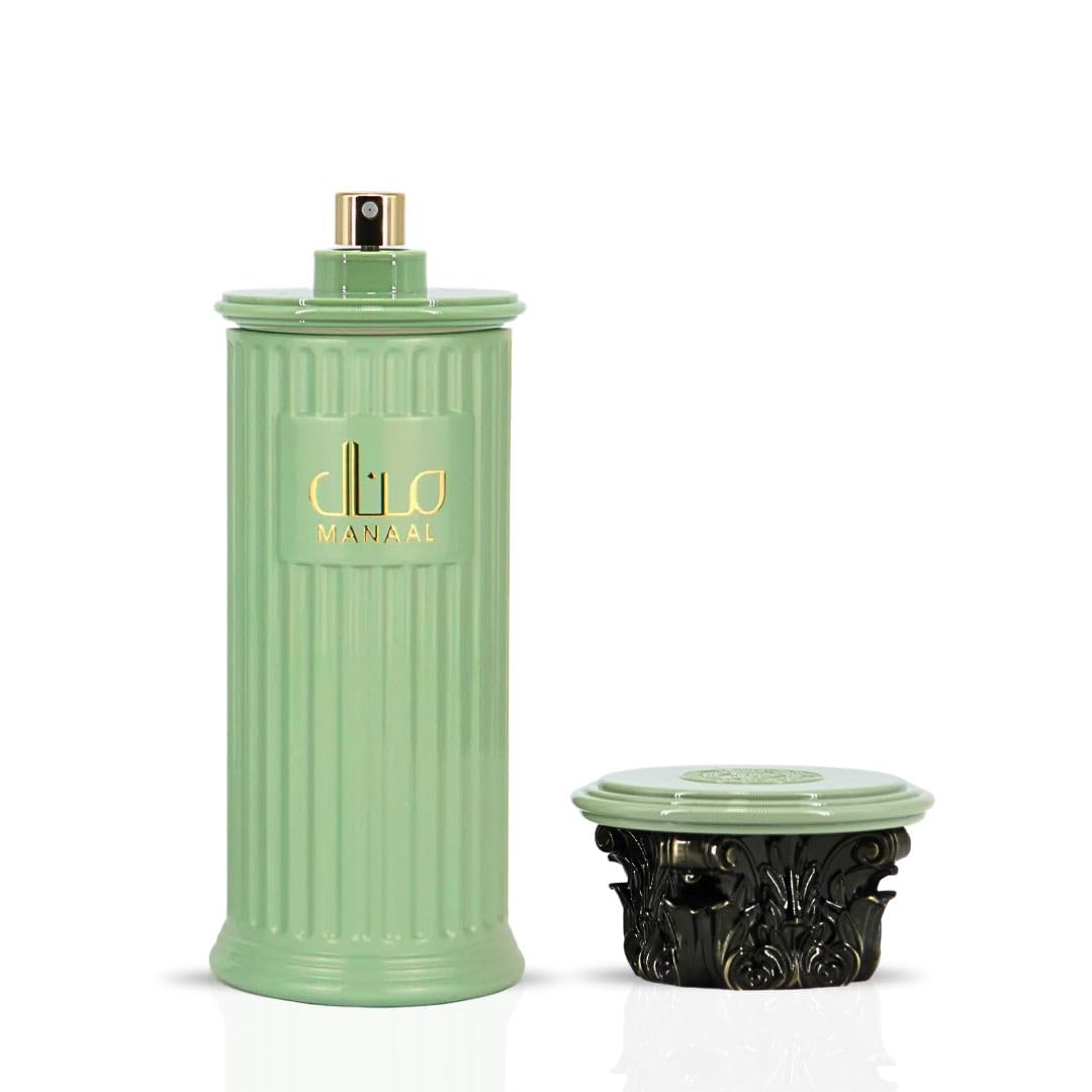 Ard Al Zaafaran Manaal Eau De Parfum Spray 100 ML (3.4 OZ) Long Lasting Arabian Perfumes For Women - A Whimsical Symphony of Pistachio Cream & Vanilla Dreams, Ladies Perfume & Premium Gift for Women