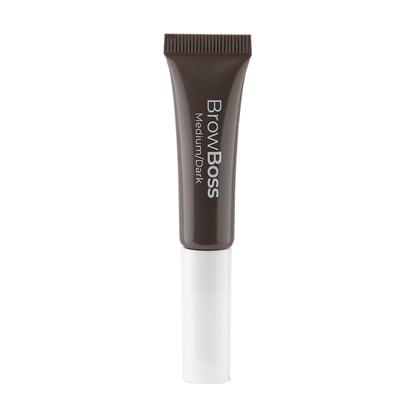 MCoBeauty - Brow Boss Glue & Set - Dark Medium Semi-Tinted Brow Gel for Natural Tint, Long-Lasting Hold and Effortless Brow Styling - Vegan, Cruelty Free Cosmetics - Eyebrow Makeup, Stocking Stuffers