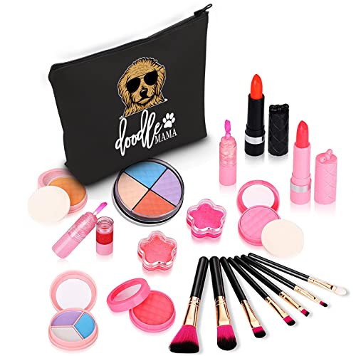 ZJXHPO Golden Doodle Mom Gift Dog Lover Gift Funny Doodle Mama Zipper Pouch Makeup Bag (BL Doodle)