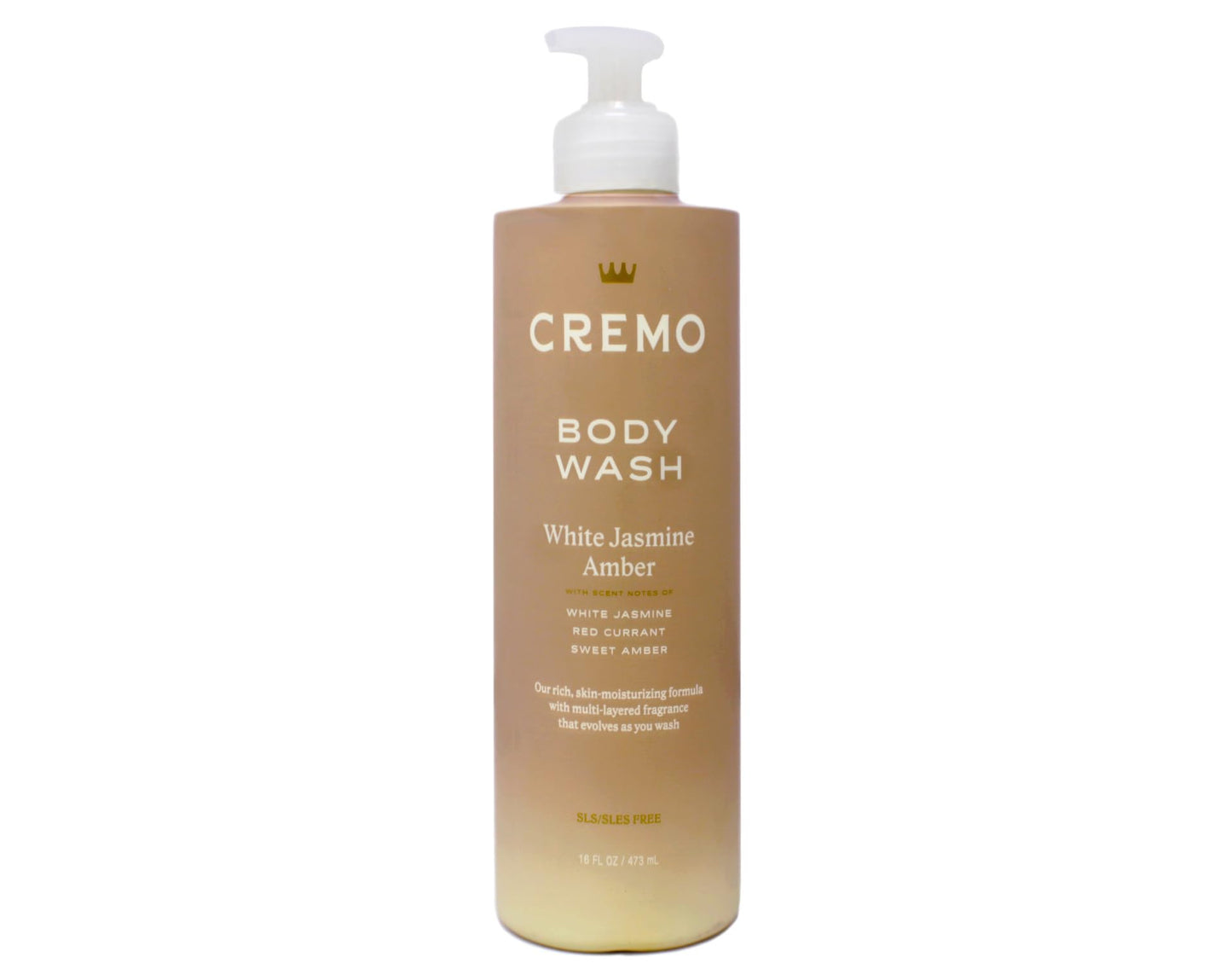 Cremo Womens Body Wash Set, White Jasmine Amber, Pear Blossom, Wild Iris Musk, 16 fl oz Each
