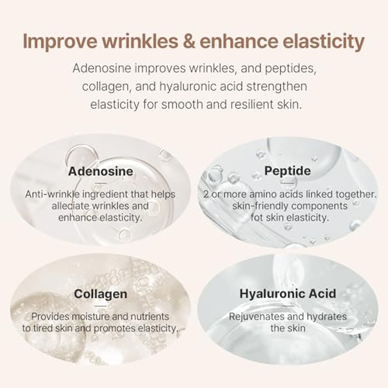 AVCA Wrinkle Repair Patches for Frown Lines Forehead Lines and Smile-Line Patches - Korean Skin Care, The Anti Wrinkle Patch Non invasive Wrinkle Smoothers for Face Wrinkles 55p