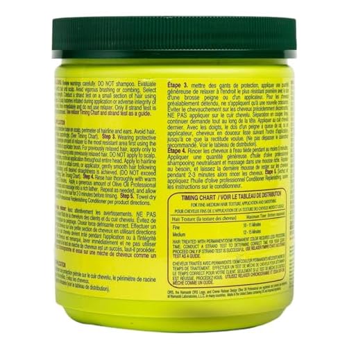 Ors Olive Oil Creme Relaxer Normal 18.75oz Jar (2 Pack) by Organic Root (ORS)